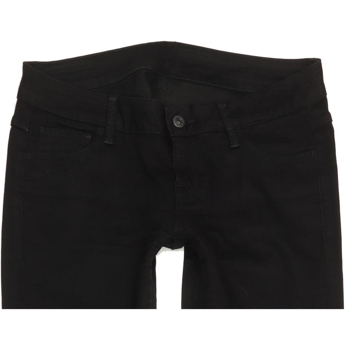 G-Star 3301 Deconst Women Black Skinny Slim Stretch Jeans W29 L30