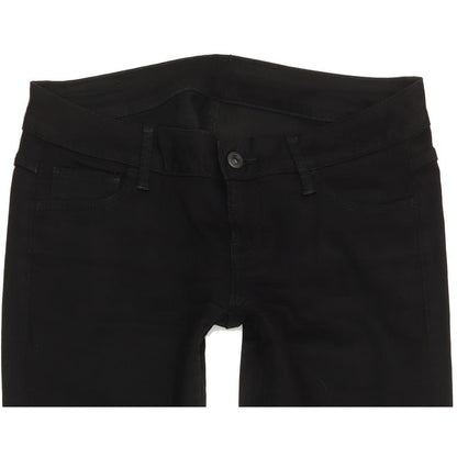 G-Star 3301 Deconst Women Black Skinny Slim Stretch Jeans W29 L30