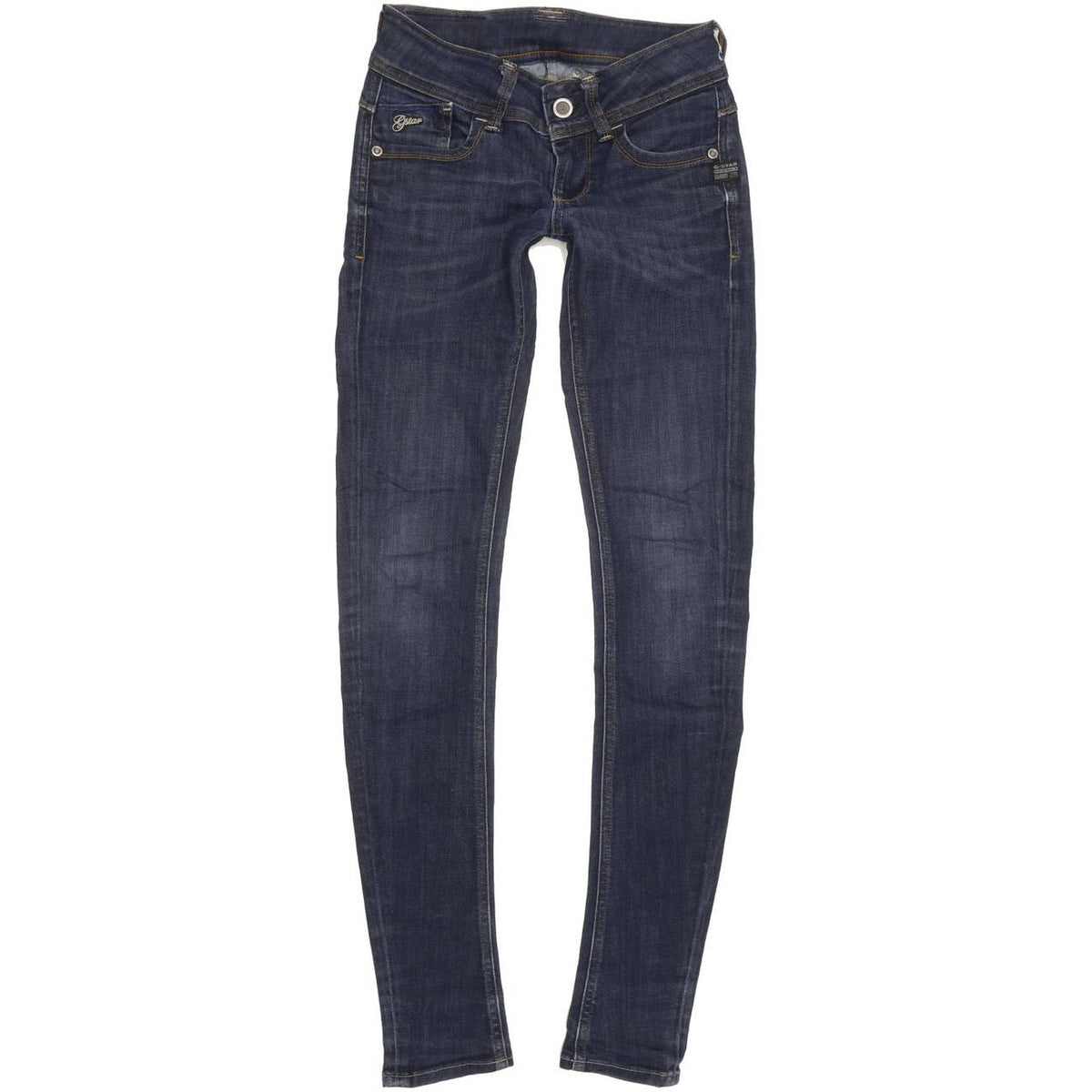 G-Star Lynn Women Blue Skinny Slim Stretch Jeans W25 L32