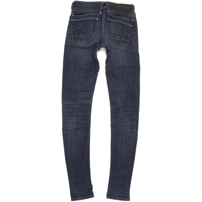 G-Star Lynn Women Blue Skinny Slim Stretch Jeans W25 L32