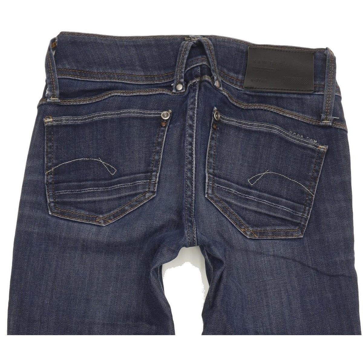 G-Star Lynn Women Blue Skinny Slim Stretch Jeans W25 L32