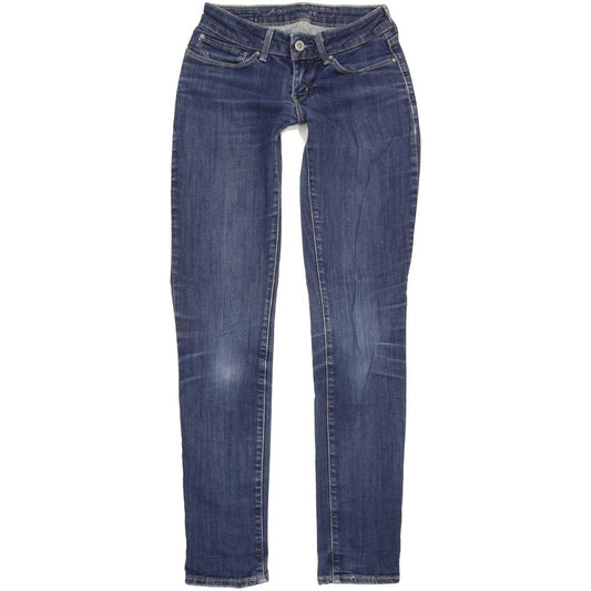Levi's Bold Curve Women Blue Skinny Slim Stretch Jeans W27 L31