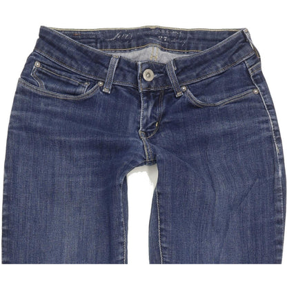 Levi's Bold Curve Women Blue Skinny Slim Stretch Jeans W27 L31