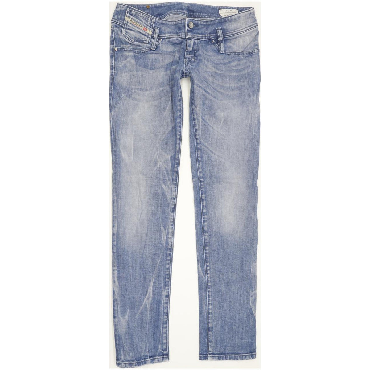 Diesel Matic 008N4 Women Blue Tapered Slim Stretch Jeans W29 L31