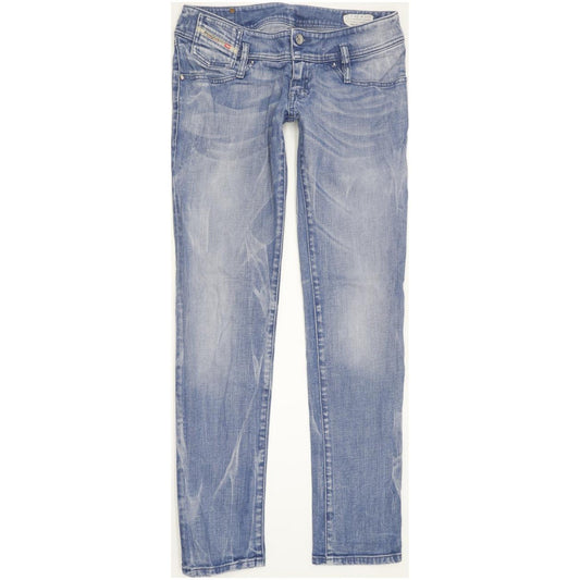 Diesel Matic 008N4 Women Blue Tapered Slim Stretch Jeans W29 L31