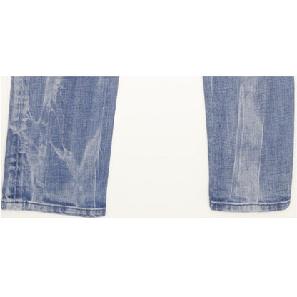 Diesel Matic 008N4 Women Blue Tapered Slim Stretch Jeans W29 L31