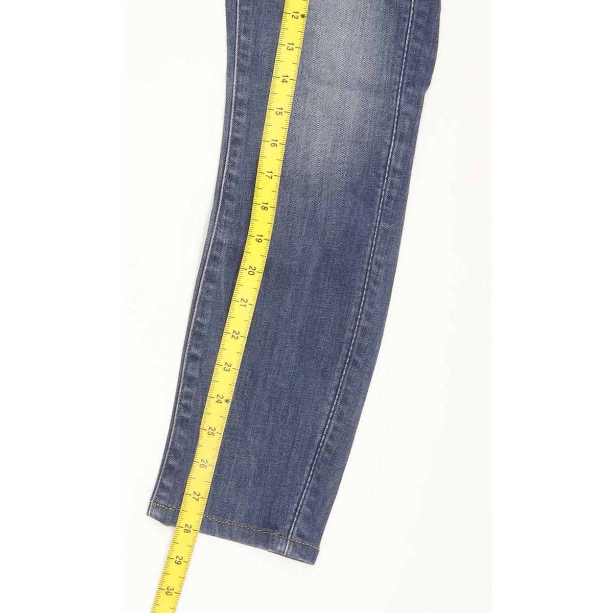 G-Star Lynn Mid Women Blue Skinny Slim Stretch Jeans W26 L28