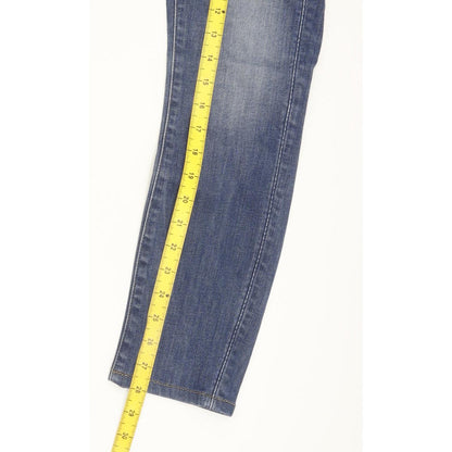 G-Star Lynn Mid Women Blue Skinny Slim Stretch Jeans W26 L28