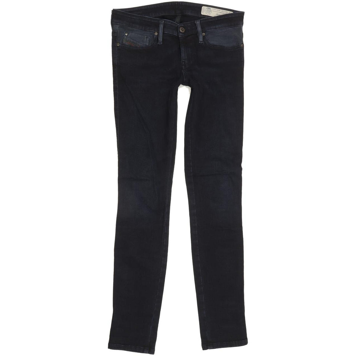 Diesel Skinzee-Low 0843V Women Navy Skinny Slim Stretch Jeans W27 L30