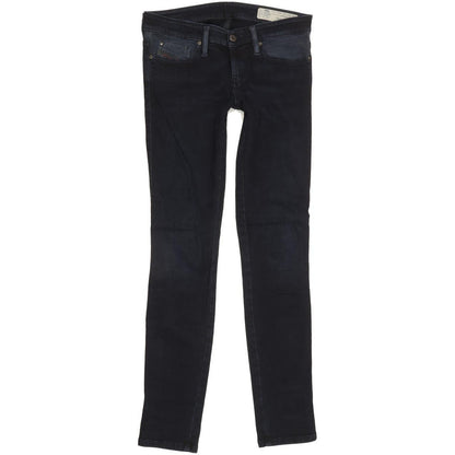 Diesel Skinzee-Low 0843V Women Navy Skinny Slim Stretch Jeans W27 L30