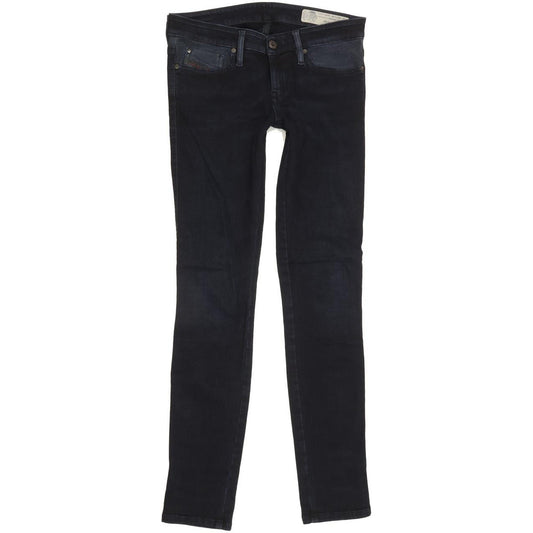 Diesel Skinzee-Low 0843V Women Navy Skinny Slim Stretch Jeans W27 L30