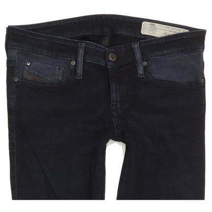 Diesel Skinzee-Low 0843V Women Navy Skinny Slim Stretch Jeans W27 L30