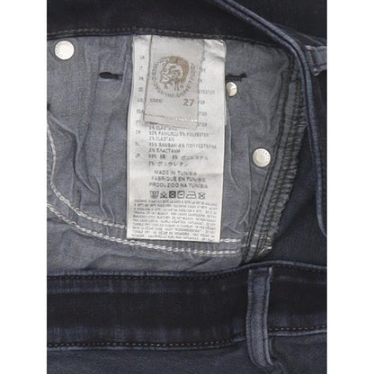 Diesel Skinzee-Low 0843V Women Navy Skinny Slim Stretch Jeans W27 L30