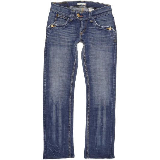 Levi's Women Blue Straight Slim Stretch Jeans W30 L29