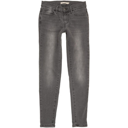 Levi's 710 Super Women Grey Skinny Slim Stretch Jeans W27 L29