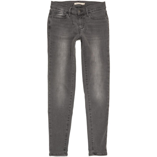 Levi's 710 Super Women Grey Skinny Slim Stretch Jeans W27 L29