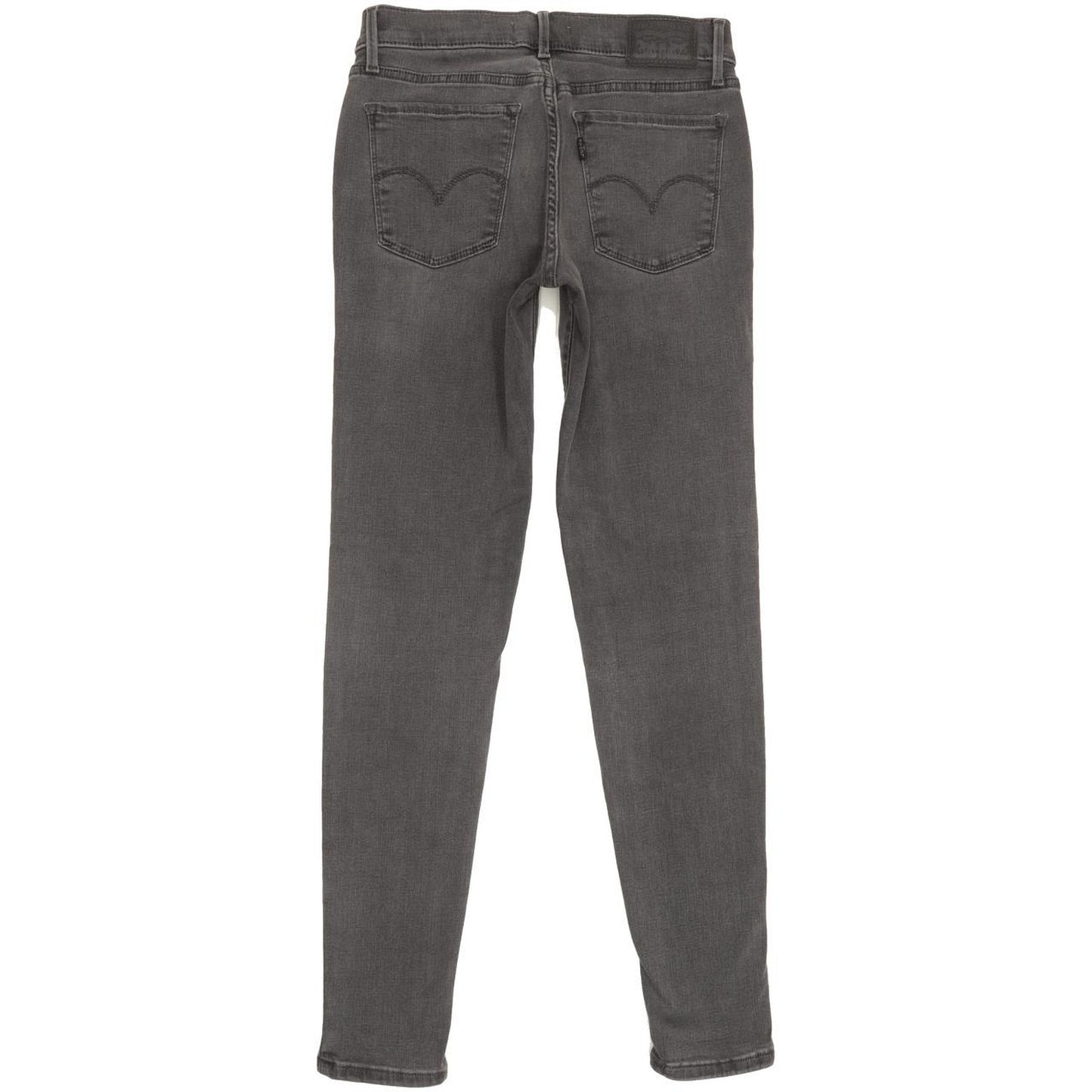 Levi's 710 Super Women Grey Skinny Slim Stretch Jeans W27 L29