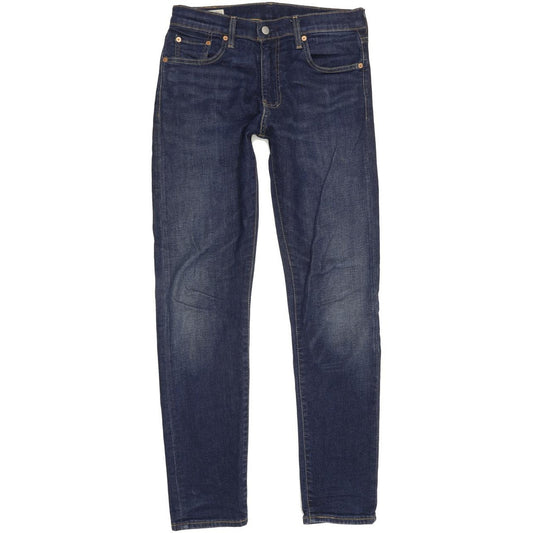 Levi's 512 Men Blue Tapered Slim Stretch Jeans W30 L31