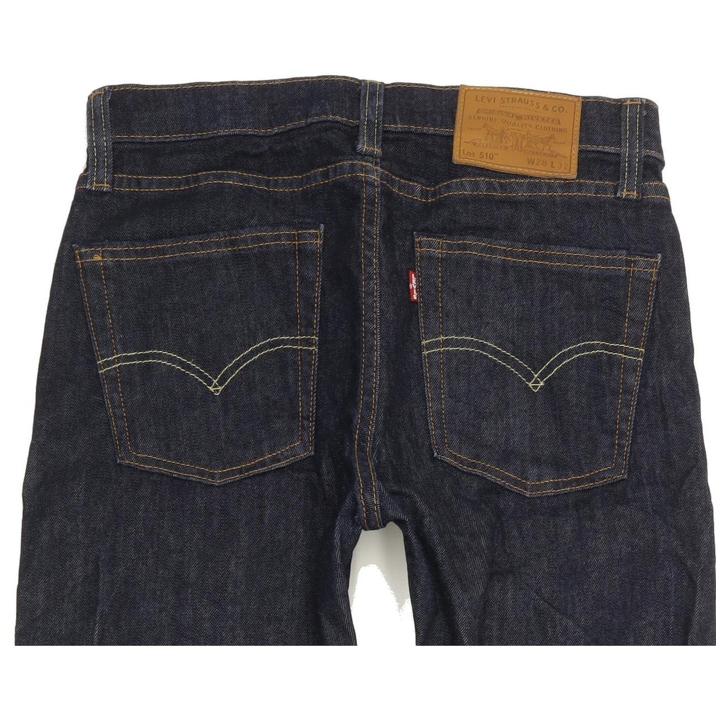 Levi's 510 Men Blue Skinny Slim Stretch Jeans W28 L30