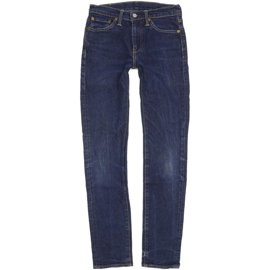 Levi's 510 Men Blue Skinny Slim Stretch Jeans W28 L31