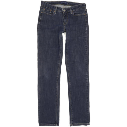 Levi's Slight Curve Women Blue Straight Classic Stretch Jeans W28 L31