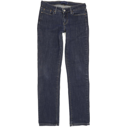 Levi's Slight Curve Women Blue Straight Classic Stretch Jeans W28 L31