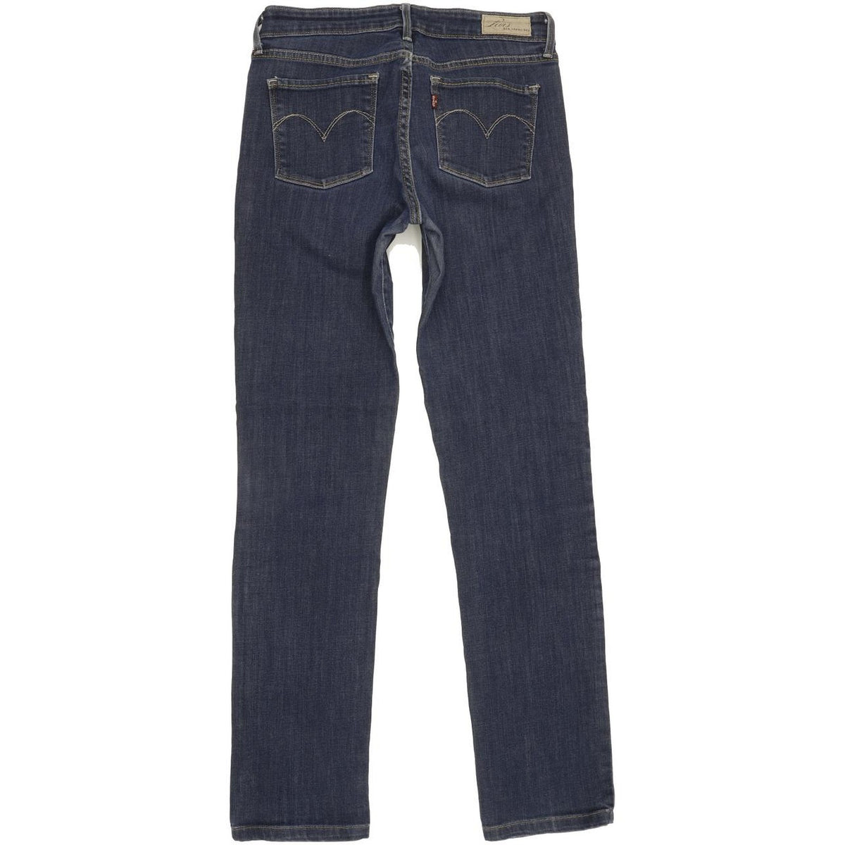 Levi's Slight Curve Women Blue Straight Classic Stretch Jeans W28 L31