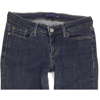 Levi's Slight Curve Women Blue Straight Classic Stretch Jeans W28 L31