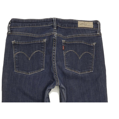Levi's Slight Curve Women Blue Straight Classic Stretch Jeans W28 L31