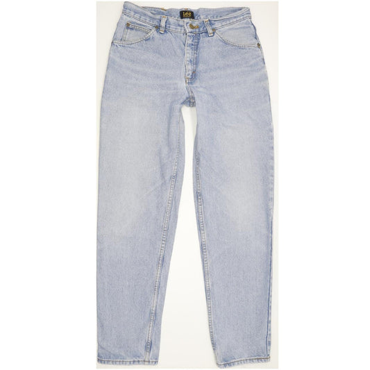Lee Men Blue Straight Regular Jeans W32 L32