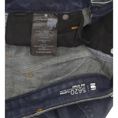 G-Star 5620 Custom Mid Women Blue Skinny Slim Stretch Jeans W29 L32