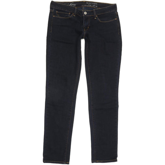 Levi's Slight Curve Women Navy Skinny Slim Stretch Jeans W28 L30