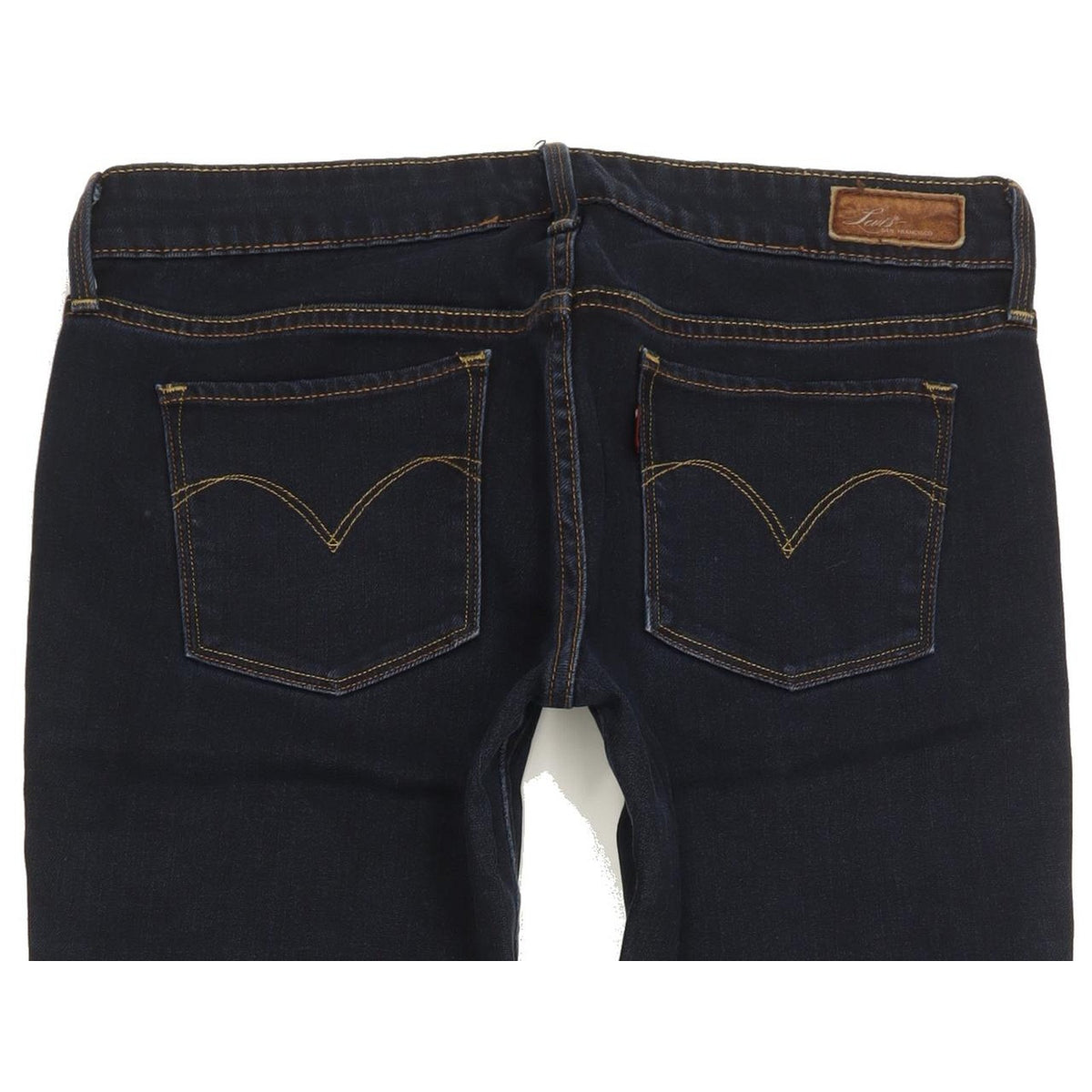 Levi's Slight Curve Women Navy Skinny Slim Stretch Jeans W28 L30