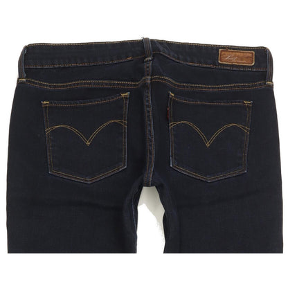 Levi's Slight Curve Women Navy Skinny Slim Stretch Jeans W28 L30