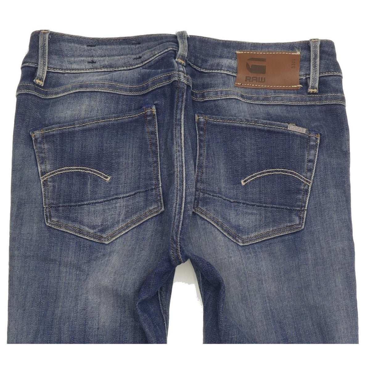 G-Star 3301 Contour Women Blue Skinny Slim Stretch Jeans W26 L29