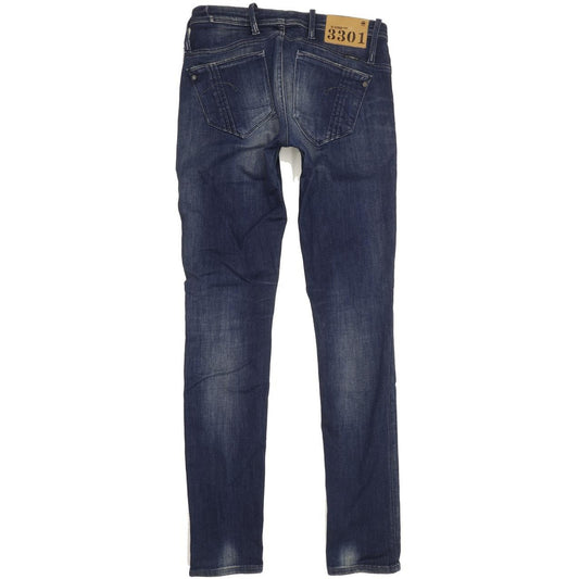 G-Star Elect Legging Women Blue Skinny Regular Stretch Jeans W29 L33