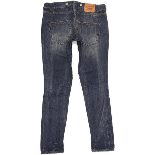 Levi's Women Blue Straight Slim Stretch Jeans W27 L29