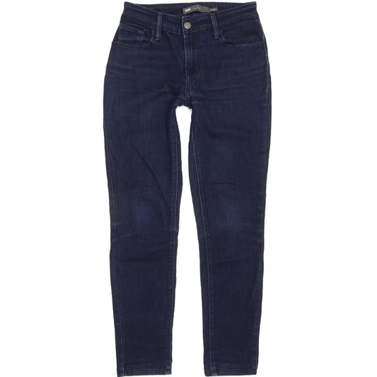 Levi's Women Blue Skinny Slim Stretch Jeans W25 L27