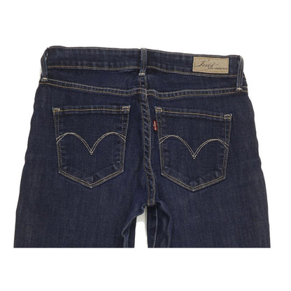 Levi's Demi Curve Women Blue Straight Classic Stretch Jeans W26 L31