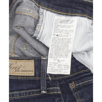 Levi's Demi Curve Women Blue Straight Classic Stretch Jeans W26 L31