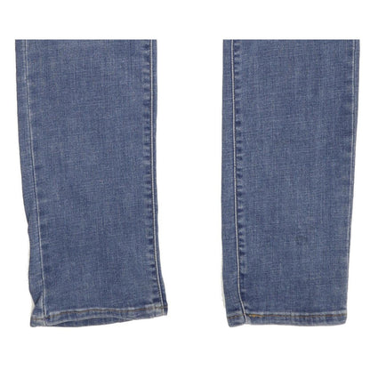 Levi's 312 Shaiping Women Blue Straight Slim Stretch Jeans W28 L34