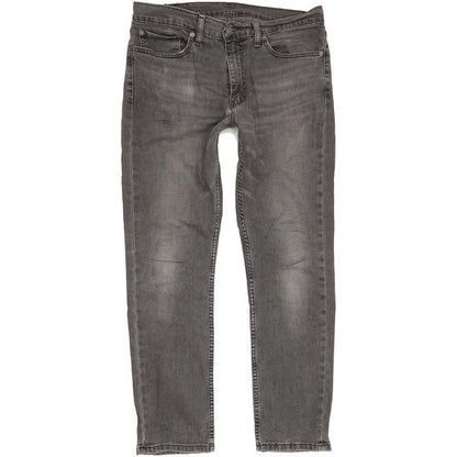 Levi's 511 Men Grey Straight Slim Stretch Jeans W36 L31