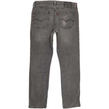 Levi's 511 Men Grey Straight Slim Stretch Jeans W36 L31