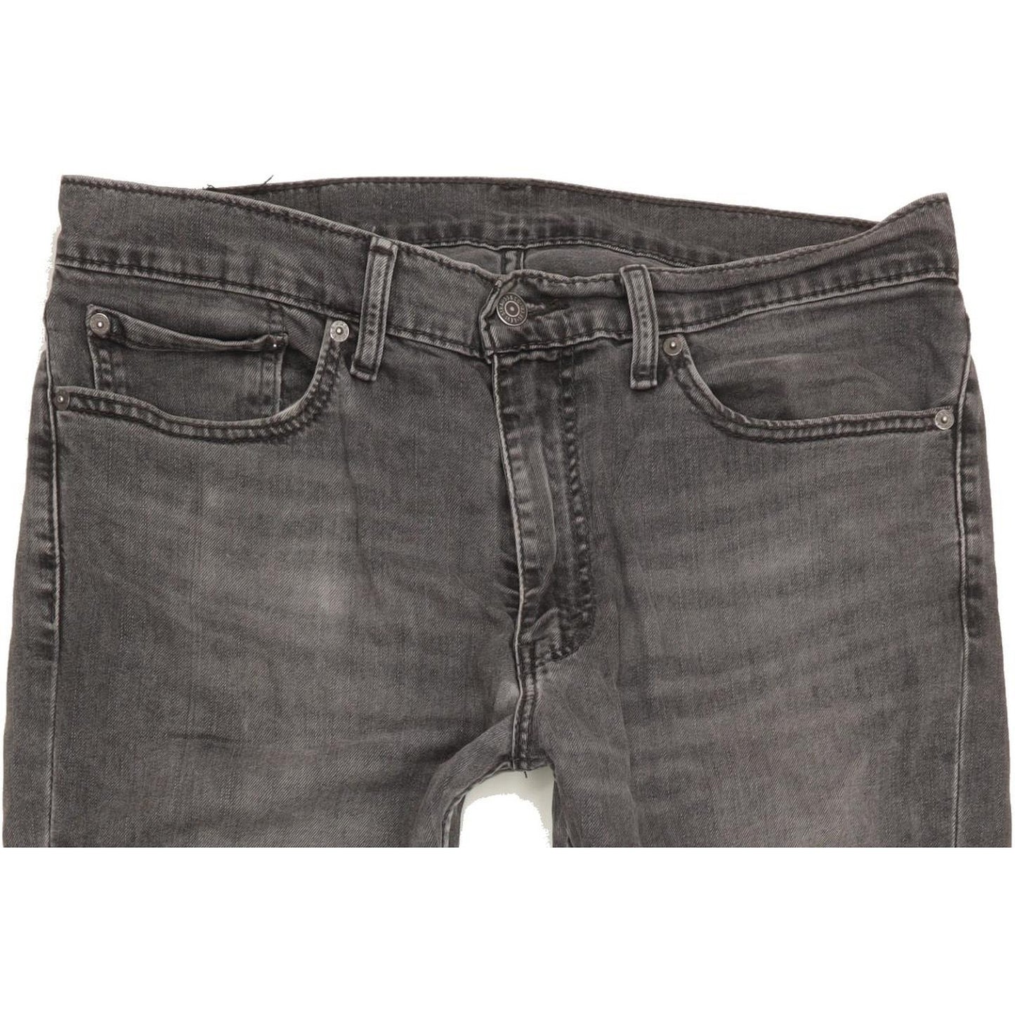 Levi's 511 Men Grey Straight Slim Stretch Jeans W36 L31