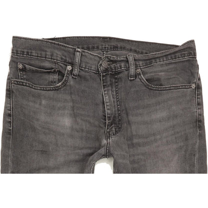 Levi's 511 Men Grey Straight Slim Stretch Jeans W36 L31