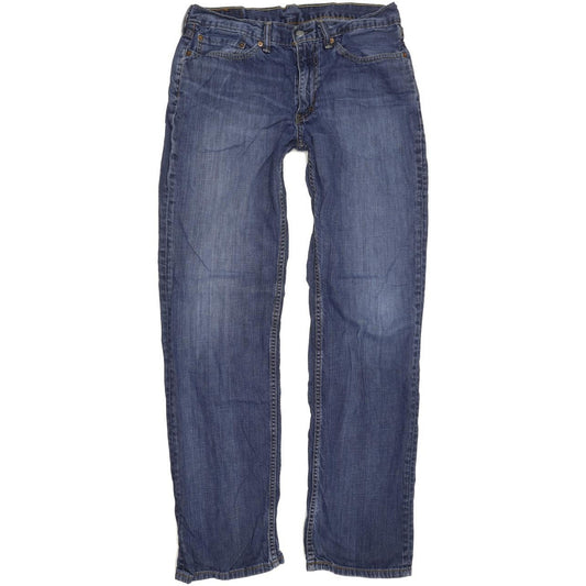 Levi's 514 Men Blue Straight Slim Jeans W34 L32