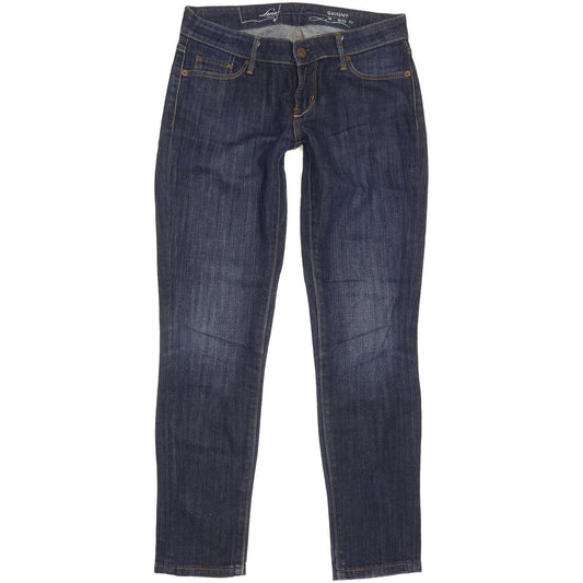 Levi's Women Blue Skinny Slim Stretch Jeans W26 L28