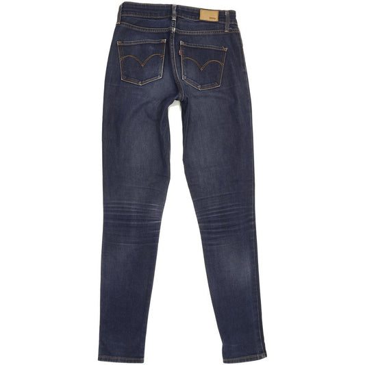 Levi's Women Blue Skinny Slim Stretch Jeans W25 L30