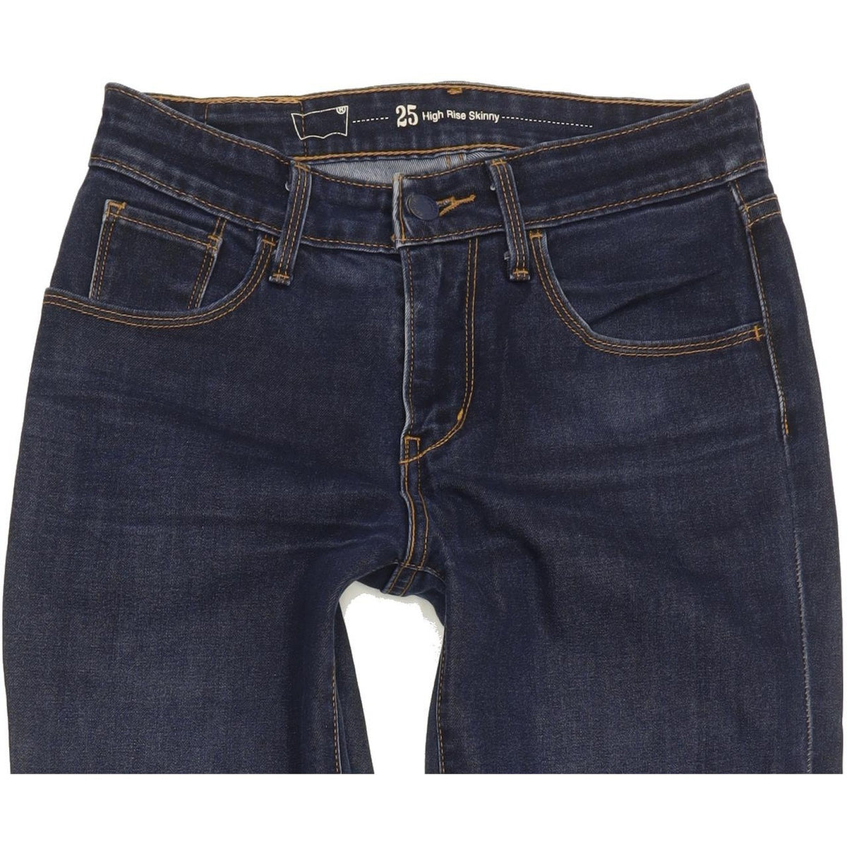 Levi's Women Blue Skinny Slim Stretch Jeans W25 L30