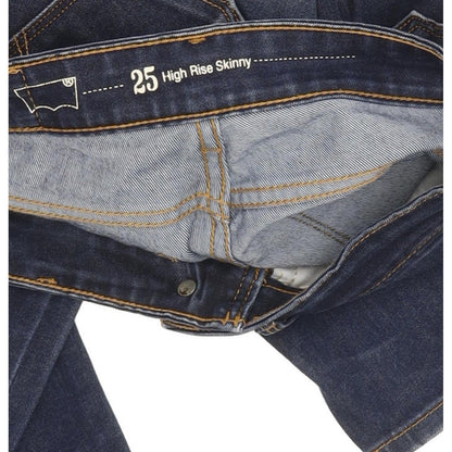 Levi's Women Blue Skinny Slim Stretch Jeans W25 L30